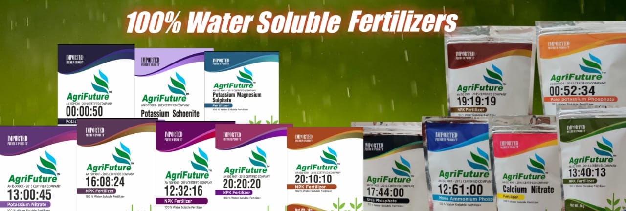 100% Water Soluble Fertilizers